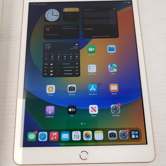 (35562-3) Apple MW762VC/A iPad 7th Gen 32GB - Picture 2 of 11